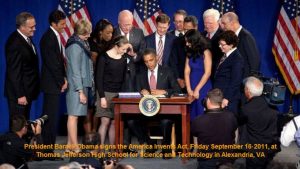 President Obama Signing America Invents Act - Patent Reform